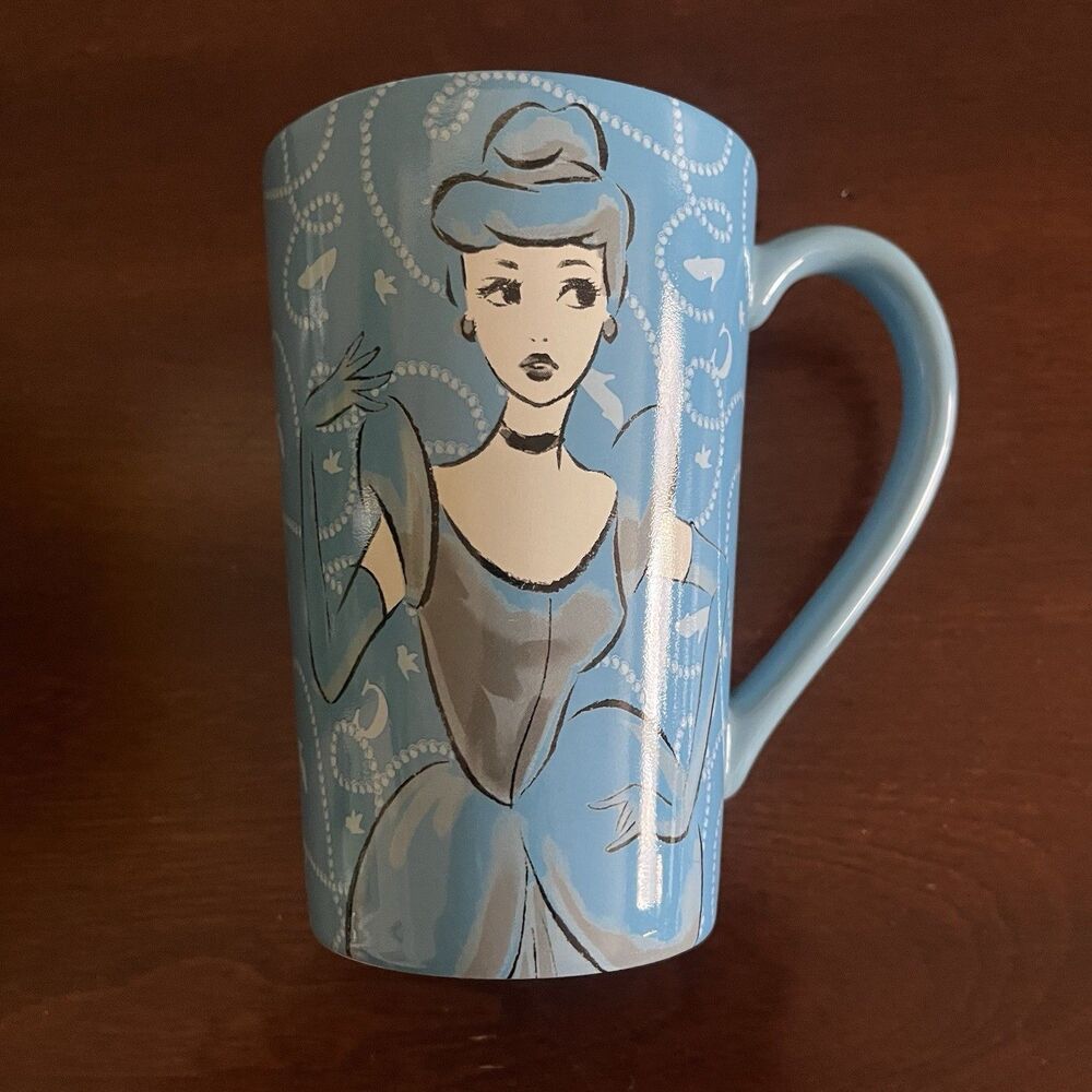 Disneyworld Disney Store Cinderella Coffee Mug 'Add a Little Sparkle' 16 oz